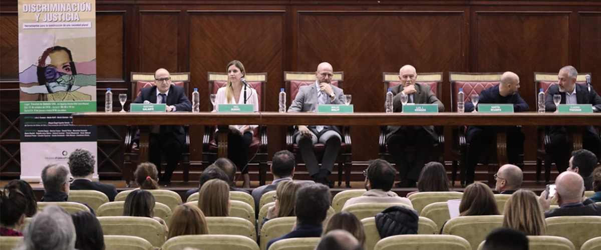 Se realizó una Jornada sobre Discriminación y Justicia en la Facultad de Derecho de la UBA