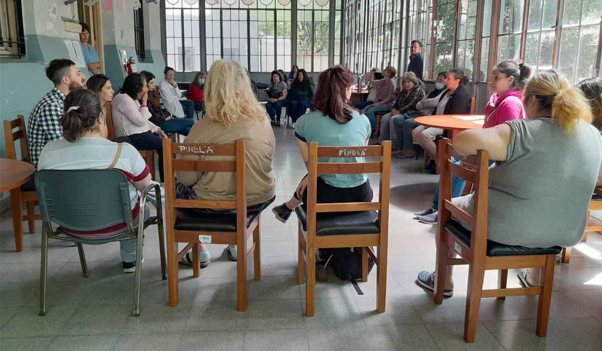 El Departamento Especializado en Salud Mental estuvo presente en el Hospital Moyano