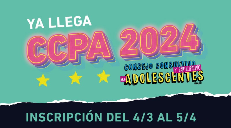 Convocatoria al Consejo Consultivo y Participativo de Adolescentes