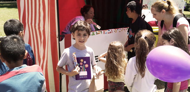 25 años de la Convención de los Derechos del Niño en Parque Centenario