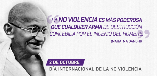 Día Internacional de la No Violencia