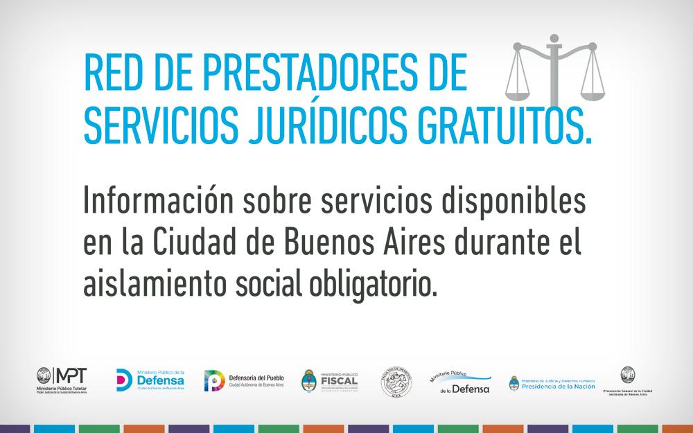 Red de Prestadores de Servicios Jurídicos Gratuitos de la CABA